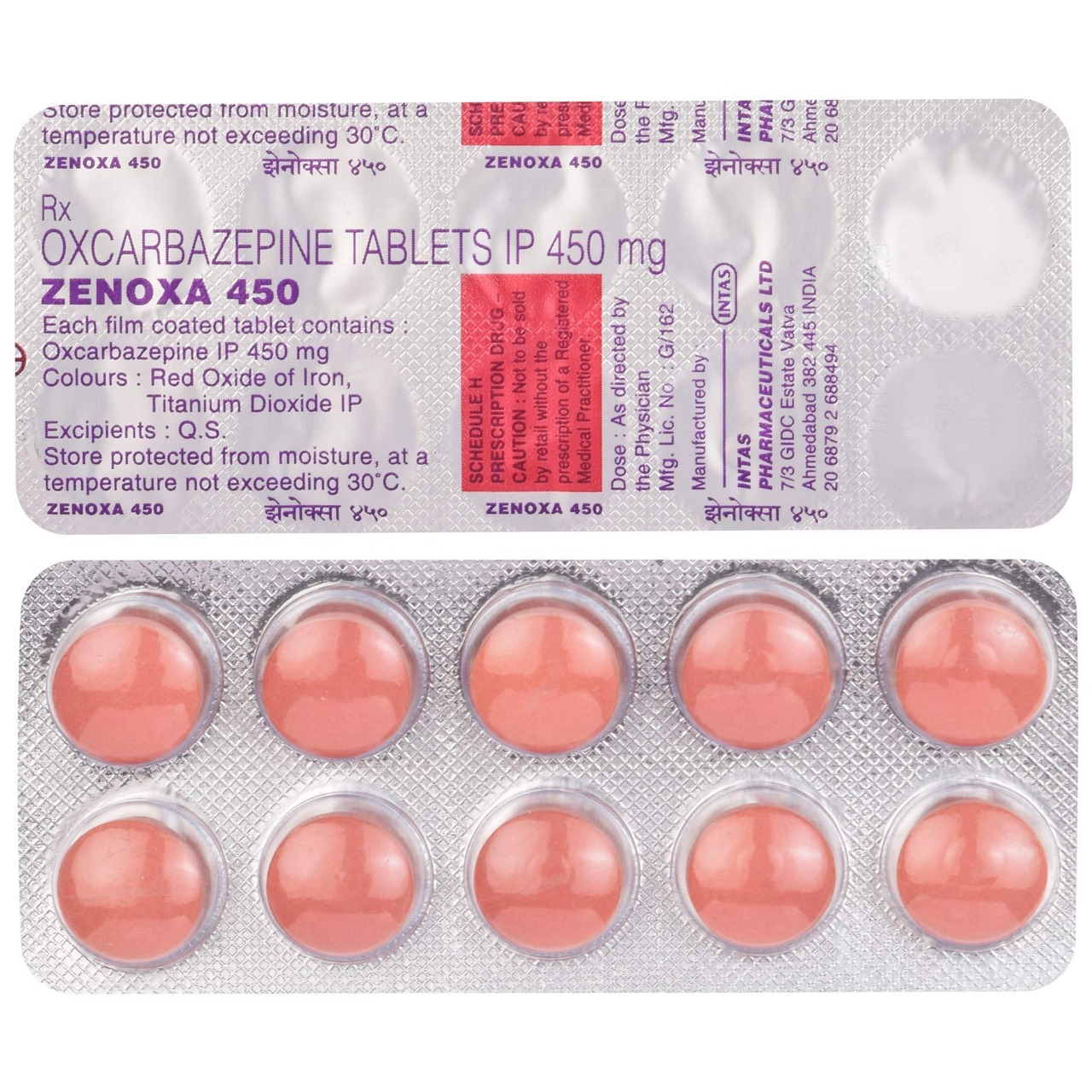 ZENOXA 450 MG