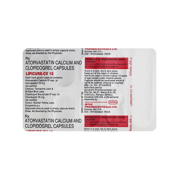 LIPICURE-CV 10MG