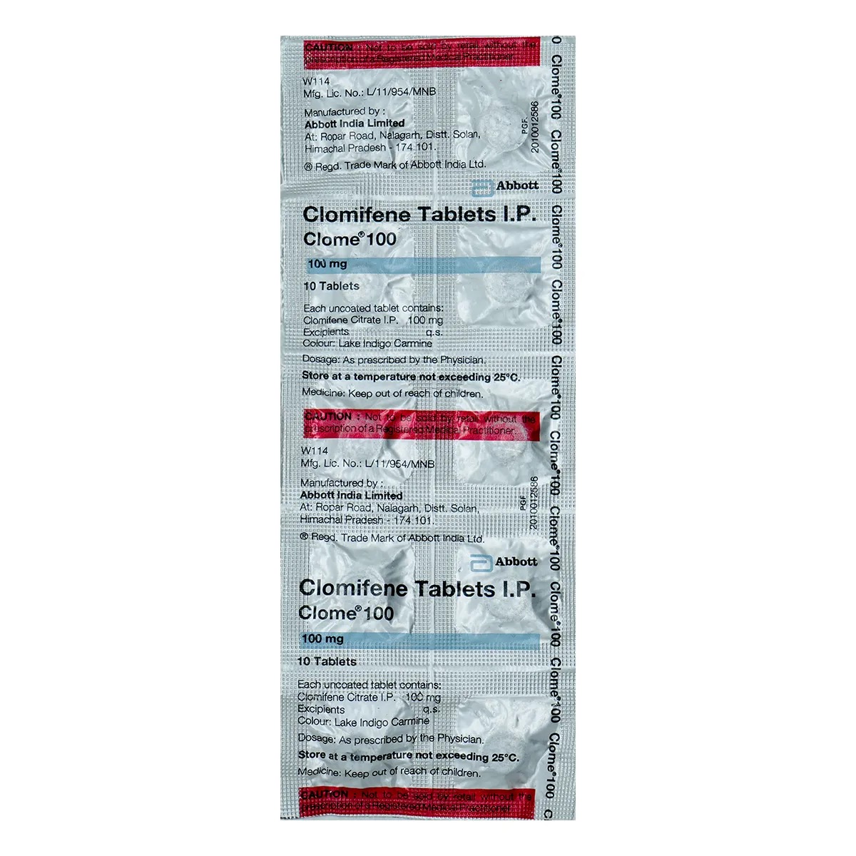 CLOME 100MG