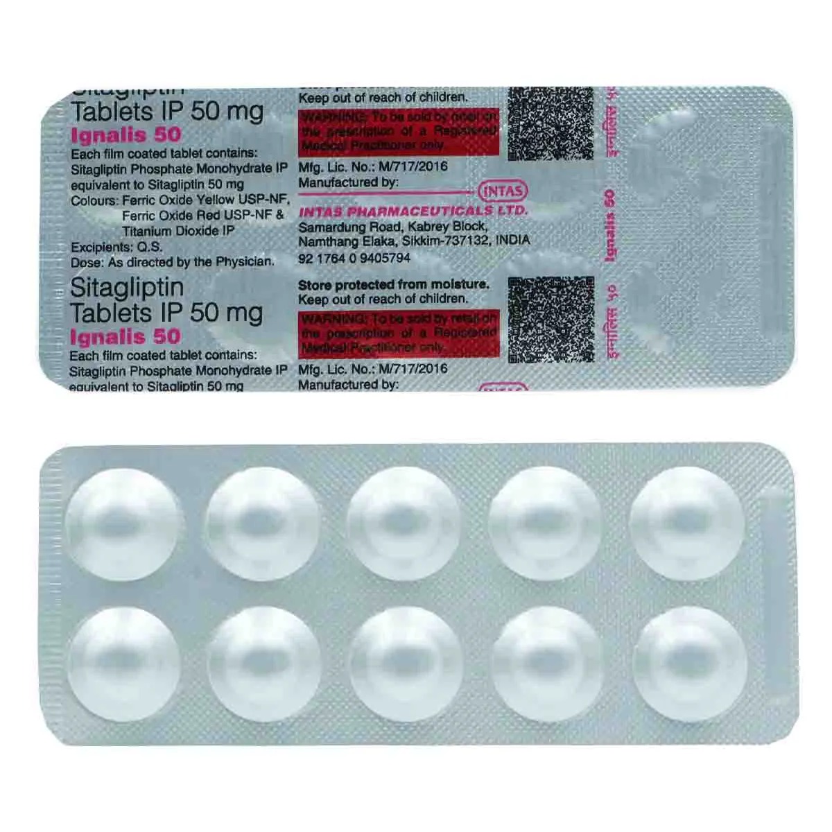 IGNALIS-50 TABLET