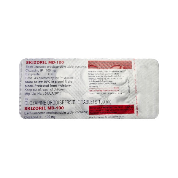 SKIZORIL MD 100 TABLET