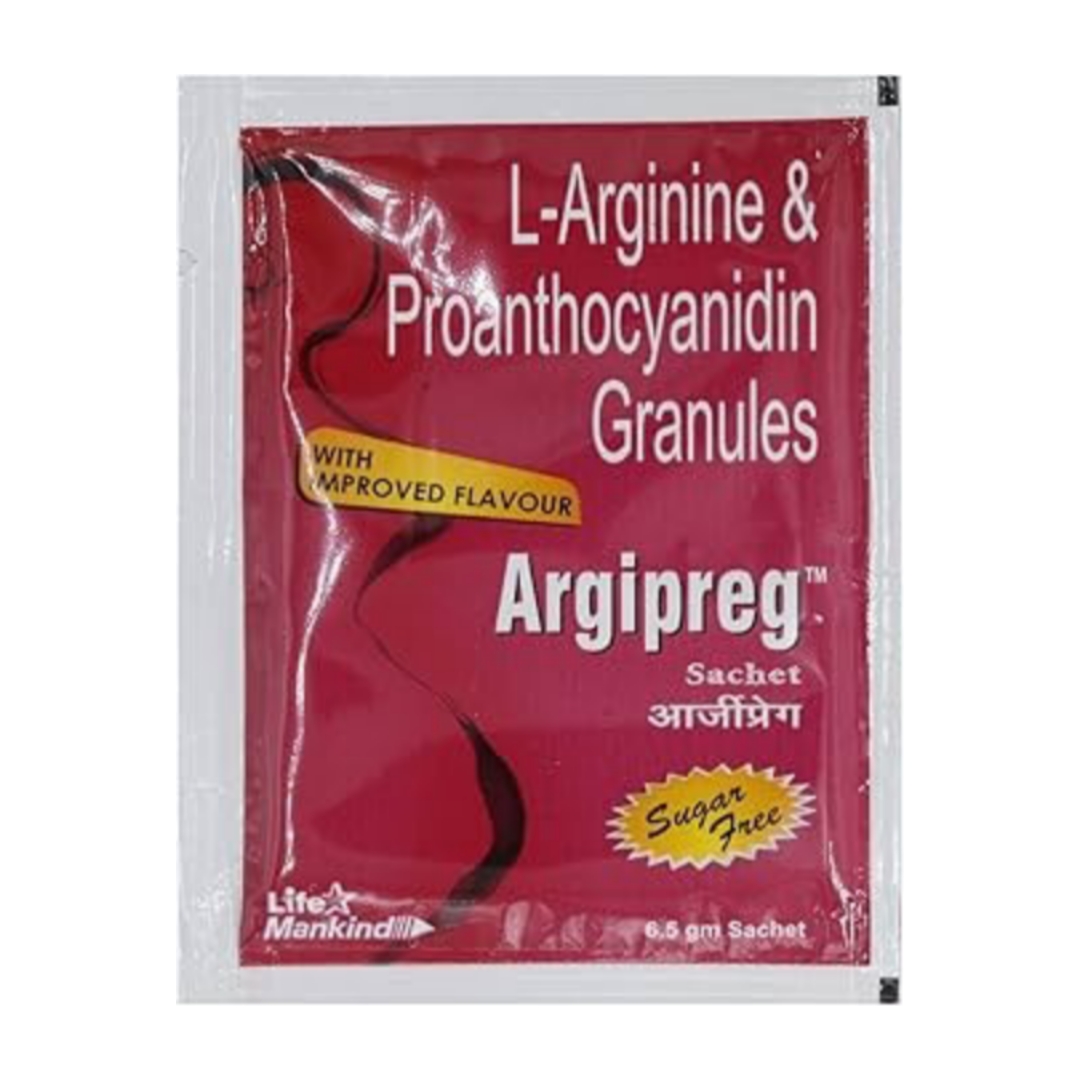 ARGIPREG L-ARGININE & PROANTHOCYANIDIN GRANULES SA