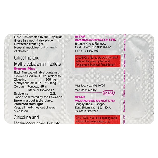 STORAX PLUS TABLET