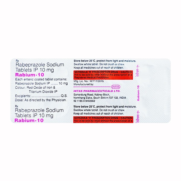 RABIUM 10 TABLET