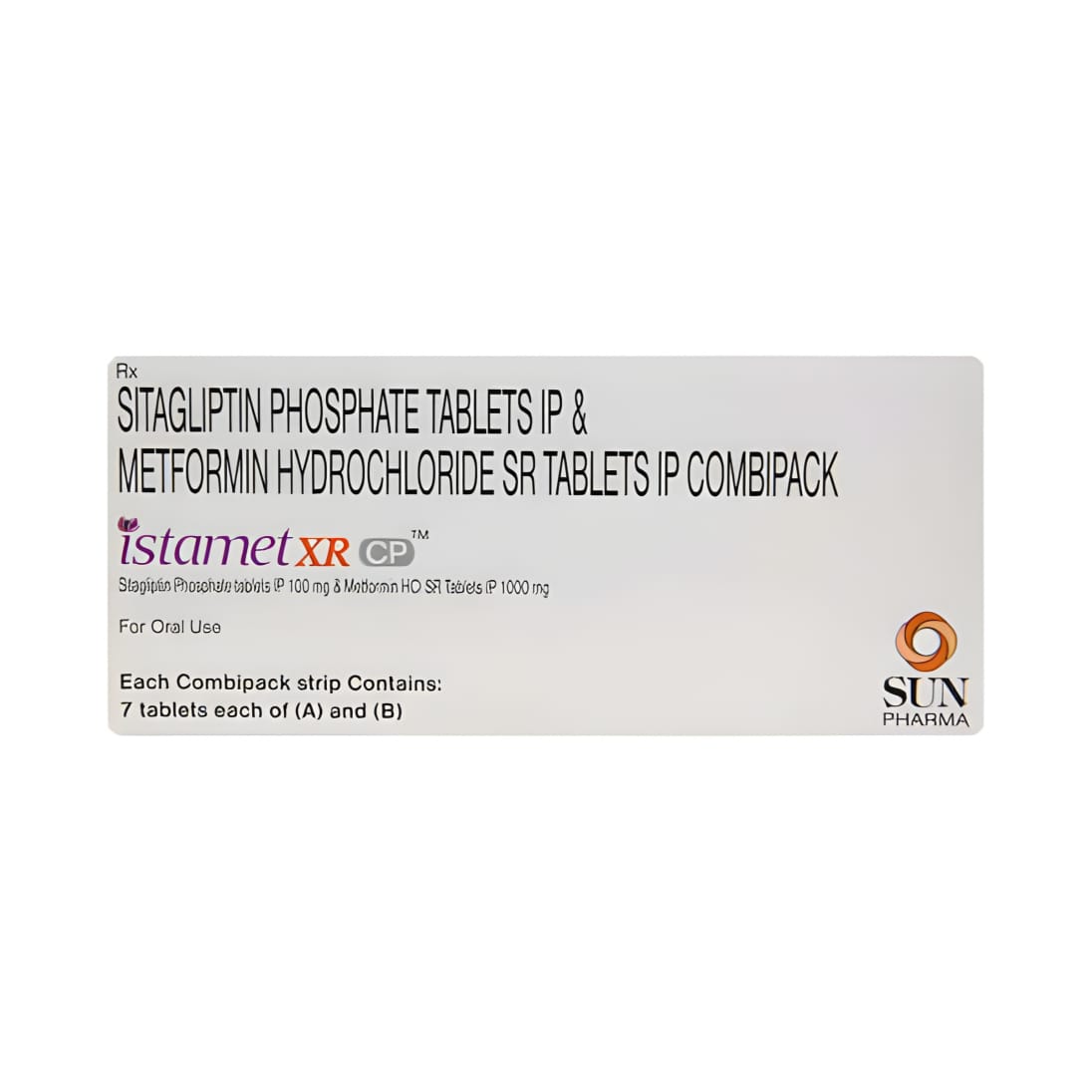 ISTAMET XR CP 100/1000 TABLET