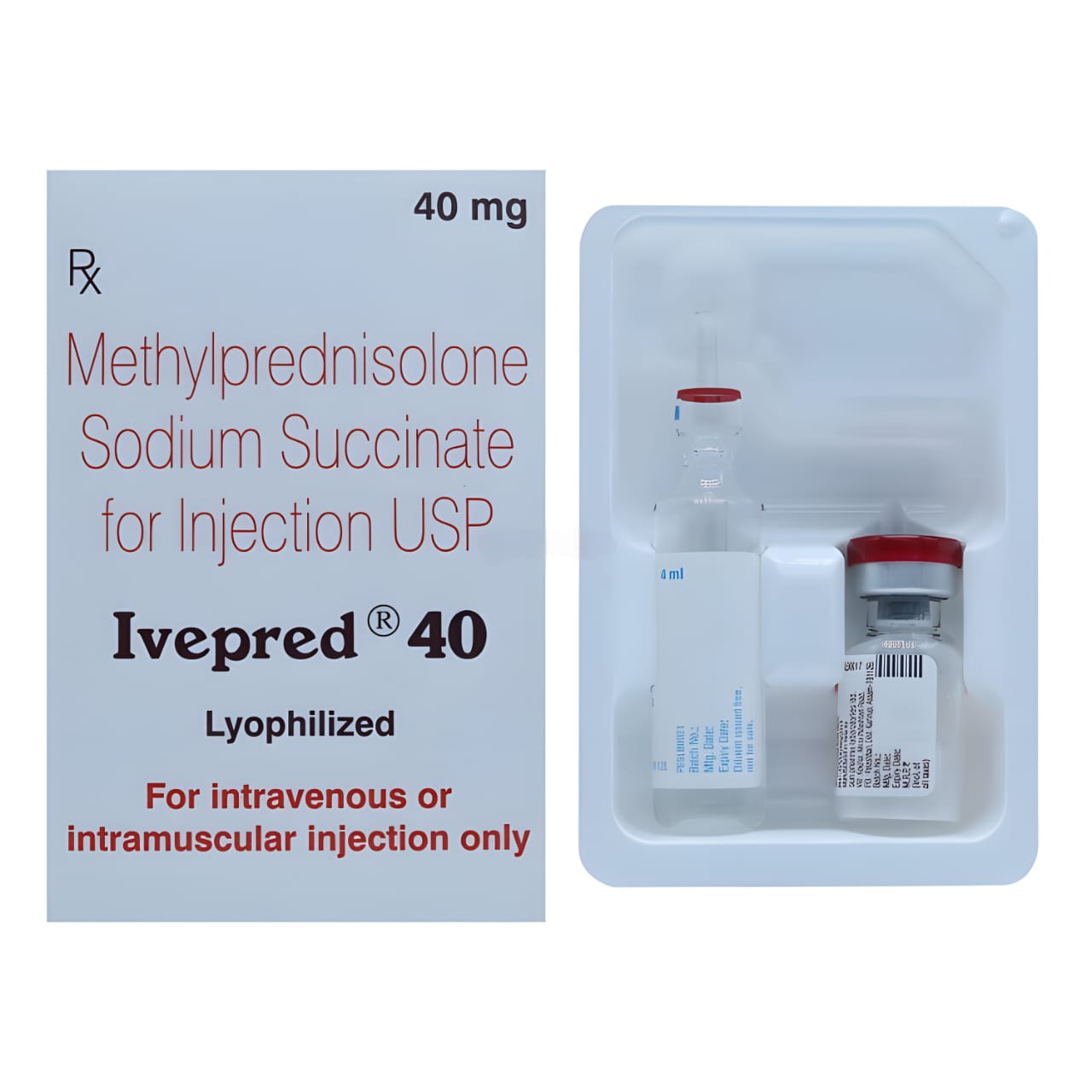 IVEPRED 40 MG INJECTION