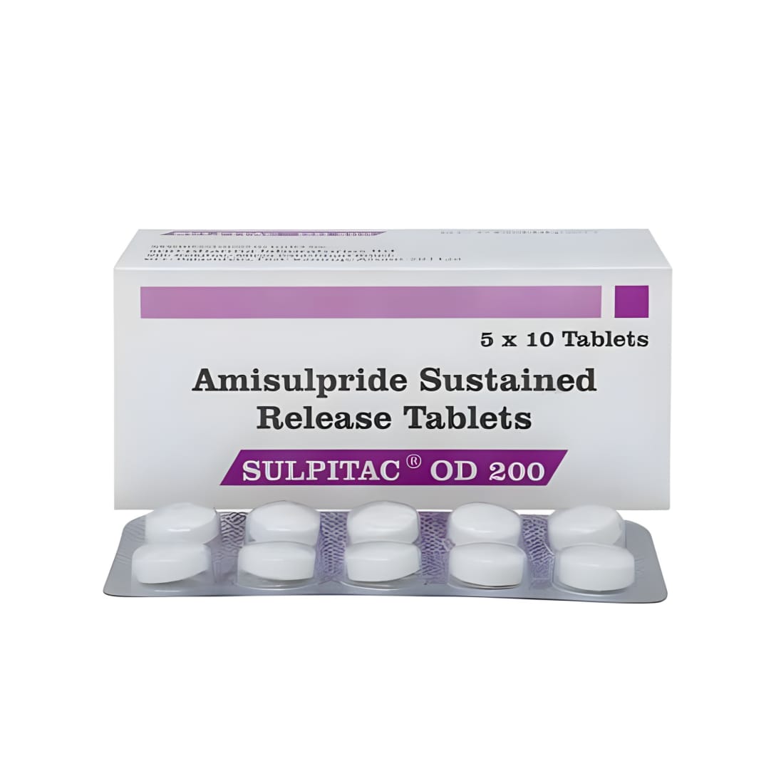 SULPITAC OD 200 MG TABLET